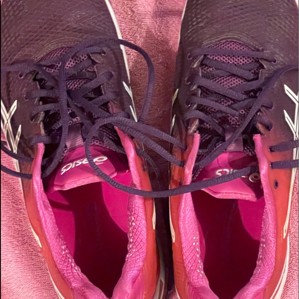 Purple-pink ASICS